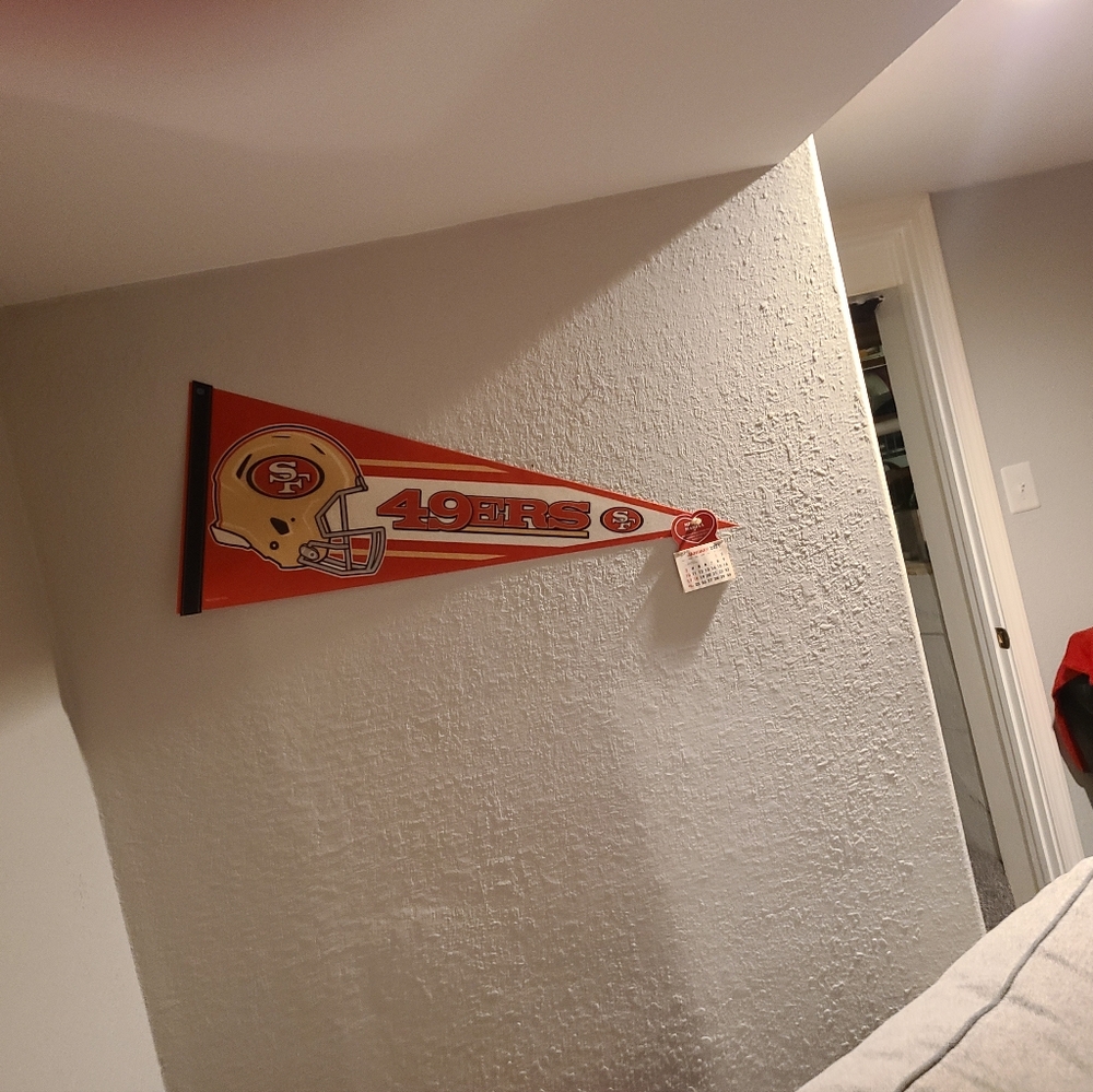 San Francisco 49ers Red Wall Decor